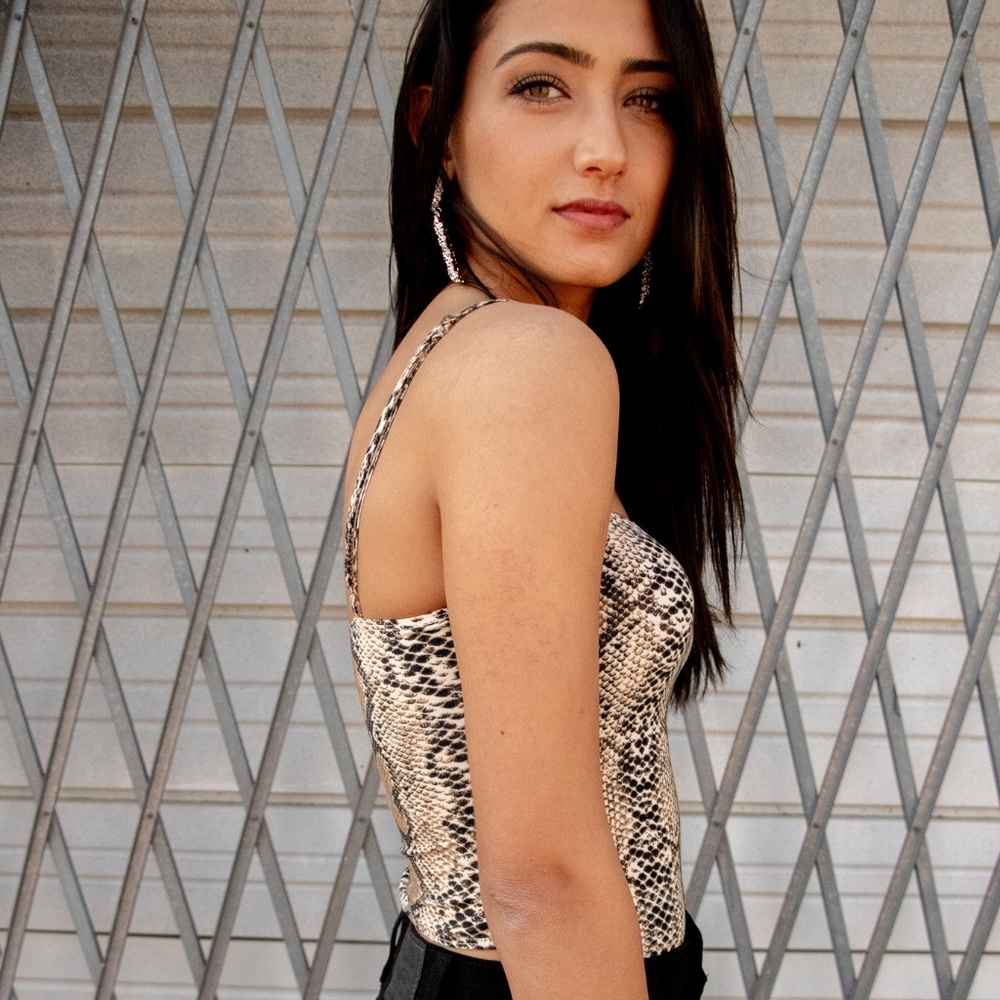 snakeskin bodysuit - Picture 5 of 7